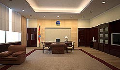 State Ceremonial Palace interior, Ulaanbaatar, 2007