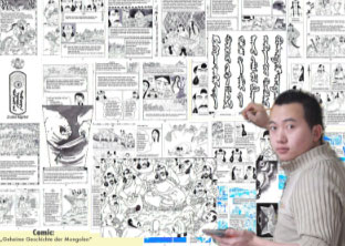 Mongolian Comic Artist Otgonbayar