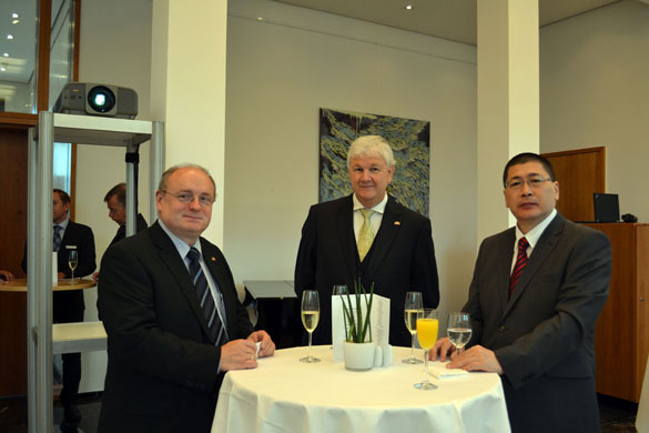 Botschaftsempfang der Mongolei am Pariser Platz in Berlin 2013