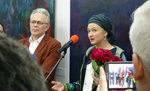 Lena Khvichia Solo Show The National Museum of Fine Arts of R. Moldova 15 May 2015 Chisinau