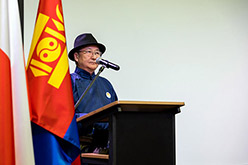 The Ambassador of Mongolia: Dorj Barkhas