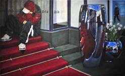red carpet, Regine Freise, Künstlerin