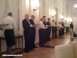 An evening with two presidents at the Bellevue presidential palace in Berlin 29.03.2012