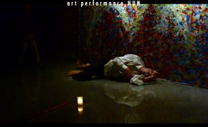 Art Performance HUN Saxophon: Hartmut Dorschner Tanz: Michael Zschech Bild: OTGO art