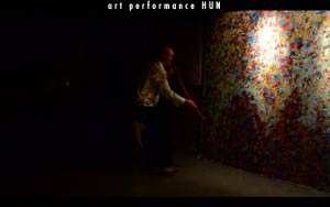 Art Performance HUN Saxophon: Hartmut Dorschner Tanz: Michael Zschech Bild: OTGO art