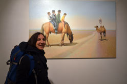 contemporary mongolian art - Die BLAUE STUNDE Galerie in Berlin