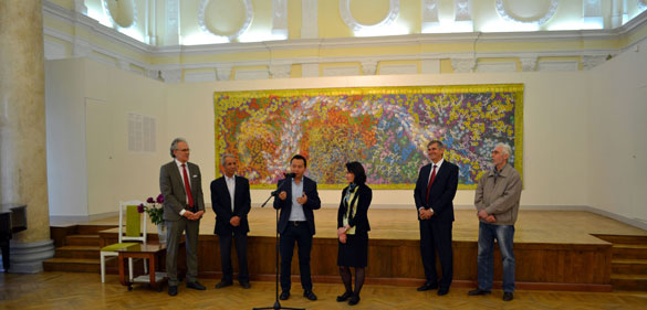 Vernissage Otgonbayar Ershuu at National Art Museum Moldova