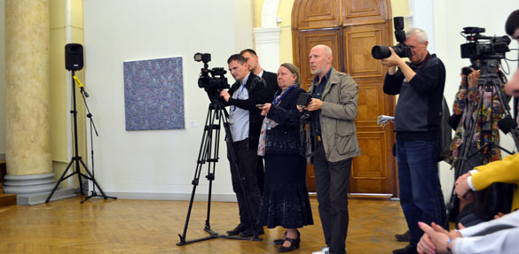 Vernissage Otgonbayar Ershuu at National Art Museum Moldova