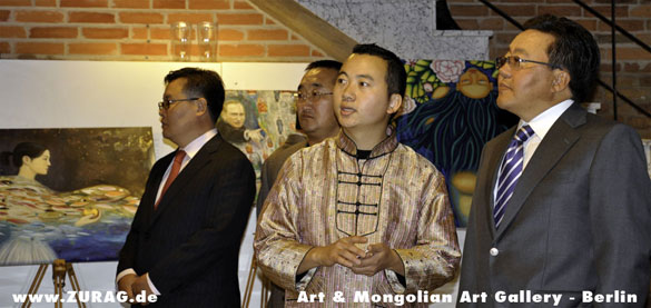 Der Staatspräsidenten der Mongolei, Elbegdorj Tsakhia am Sonntag, den 03.10.2010