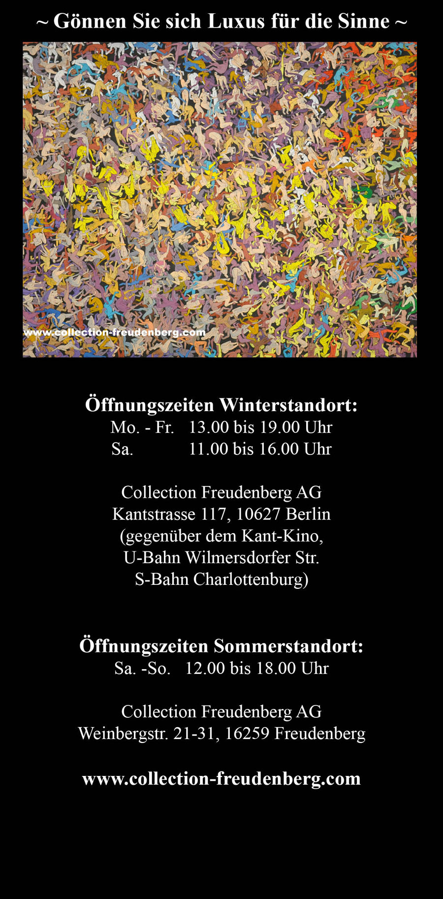 Exhibition's Flyer Collection Freudenberg