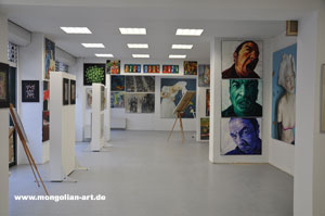 Mongolei-China Ausstellung in Berlin Deutschland