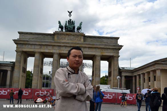 Botschaftsempfang der Mongolei am Pariser Platz in Berlin 2012