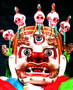 Tsagaan Makhgal Mask, Цагаан махгал