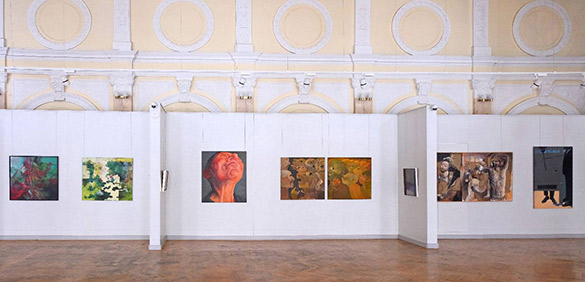 The exhibition “Foreign Contemporary Artists in the Collection” The National Art Museum of Moldova