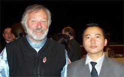 Prof. Bernhard Wulff, Cultural Ambassador of Mongolia, 2006 Berlin