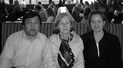 Prof. Dr. Batsaikhan, Dr. sc. Uta Schne and Prof. Dr. Ines Stolpe