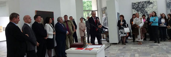 The Winner of Grand Prix of The International Biennale of Painting Chisinau-2015