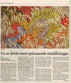 Zeitungsartikel in rebro, Schweden 2007 ber Otgonbayar Ershuu
